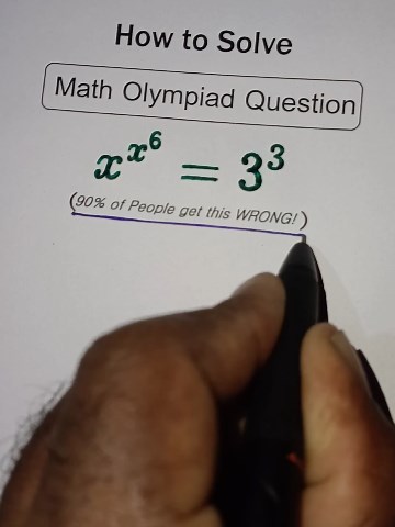 Math Olympiad Question Solving Strategies Part 2