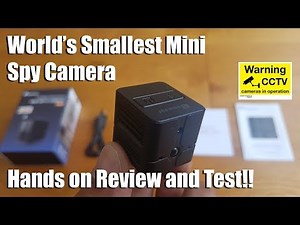 Smallest WiFi Mini Spy Camera 960P