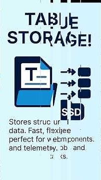 Azure Storage Types in 60 Seconds ⚡ AZ-900 Made Easy