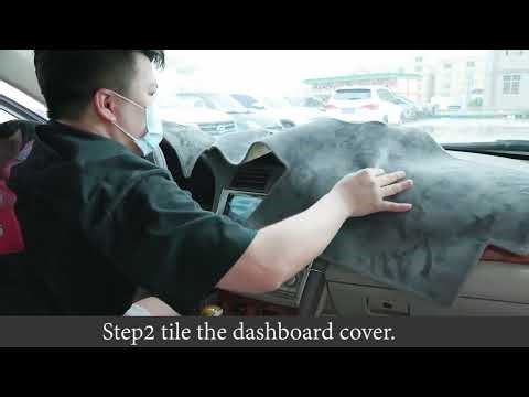 Camry dashboard cover installation video