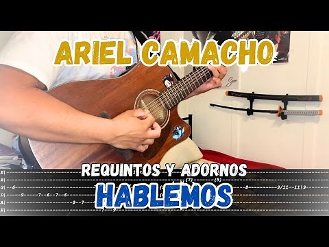 [TABS] Hablemos / Ariel Camacho y Los Plebes del Rancho - Tutorial - REQUINTOS - ADORNOS - Guitarra