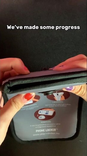 Tutorial: how to open phone pouches #smartphone #phonecase #phone #phonelocker #yondr