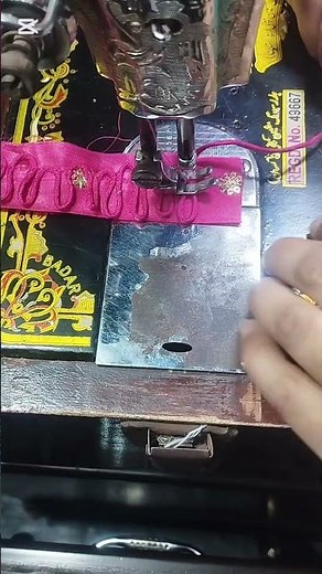 how to sew the fabric button loops #shorts #sewing #sewingforbeginners #sewingtips #sewingtricks