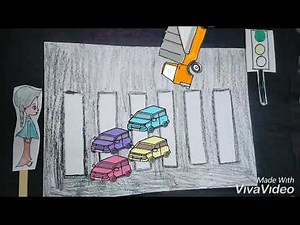 Teaching Zebra Crossing For Kids 😊 / Easy Way To Understand Zebra Crossing / To Teach Awareness