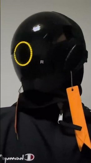 The Future Is Here: CYBER TECHWEAR Neon Mask #shorts