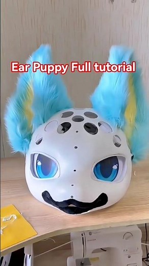 fursuit air tutorial | fursuit tutorial | beast head tutorial #tutorial #toturials #fursuit #furry