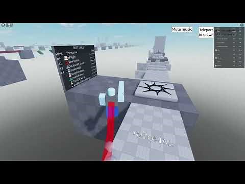 obby but you have a long arm tutorial any% speedrun under 100 seconds