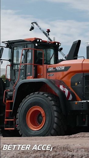 Future of wheel loaders with the DL420CVT-7 from Develon
