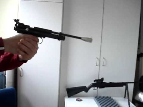 Crosman 2300S co2 pistol with Williams rear sight and lothar walther barrel