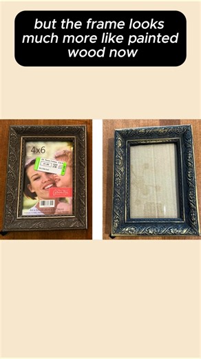 Resin Frame to ANTIQUE WOOD Masterpiece! 🖼️✨ | Rub 'n Buff Hack