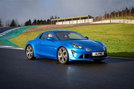 Alpine A110 driving experience at Knockhill Racing Circuit Experience at Knockhill