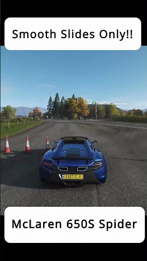 McLaren 650S Slides Corners Like Butter! - Forza Horizon 4 Gameplay #short #shorts #gamingshorts