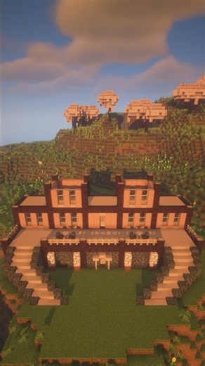 This is the best cherry castle🏰 Full build in my profile 📝 #minecraft #minecraftbuilding