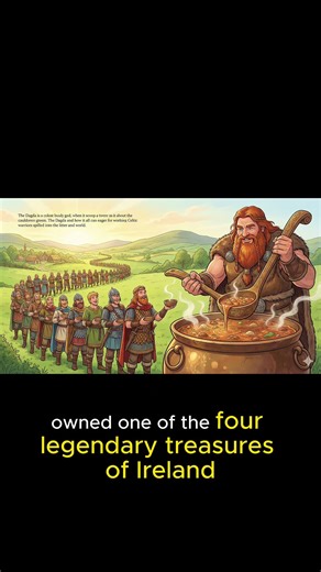 The Undry Cauldron: Irish Mythology’s Holy Grail #irishmythology #TheDagda #IrishFolklore