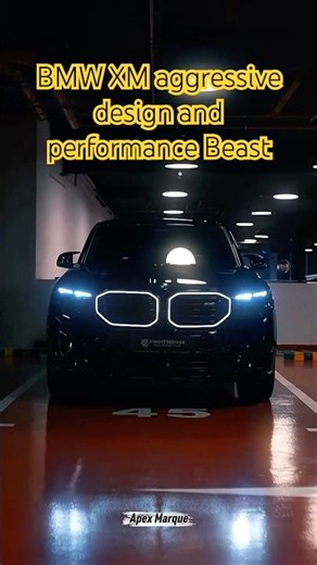The BMW XM Luxury and Aggression #shorts #bmw #bmwxm #aggressive #luxury #cartok #carshorts #viral