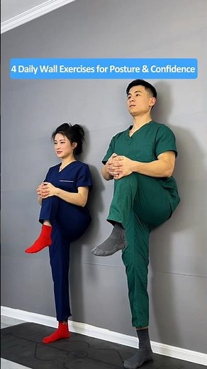 4 Simple Wall Exercises That Instantly Improve Posture, Flatten Belly & Make You Look Younger