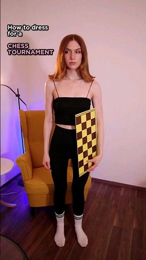 How to dress for a CHESS TOURNAMENT ♟️😎 #chess #outfit