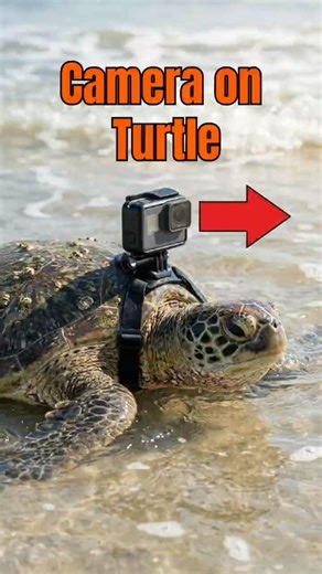 Camera on Turtle 🐢 | First Person View Underwater