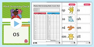 Phonics Screening Survival: Mock Phonics Screening Check Resource Pack
