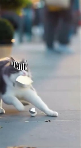 Cat Cop vs. The Thief: Epic Chase and Take down | Funny Cat Police Video"