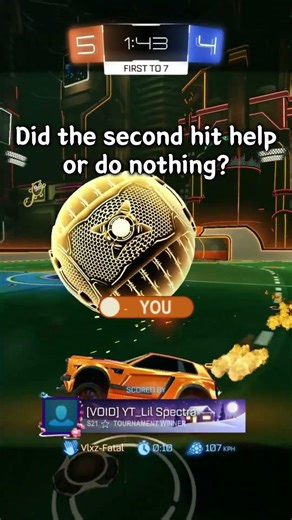 Two hits #rocketleague #platinum #subscribe #rl #rocketleagueclips #heatseeker #gaming #shorts