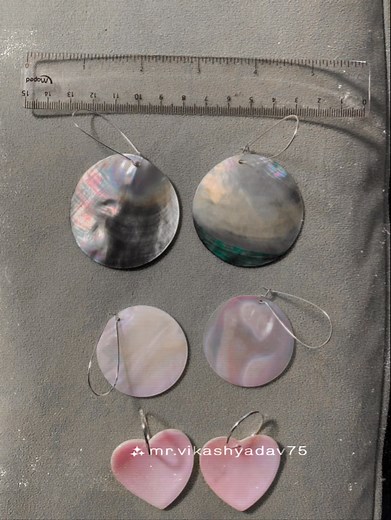 Pretty shells for pretty ears🌸. Black lip $35, Mother of Pearl $15 and pink Conch $45. OBO (send an offer☺️) Cashapp:$LaVerneWhitebear PayPal: @LaVerneWhitebear Venmo:@Laverne-Whitebear $5 shipping (if needed) Thanks for taking a look. | LaVerne Whitebear