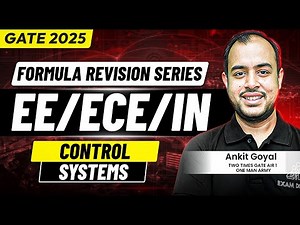 Control Systems | Formula Revision Series | EE/ECE/IN | GATE 2025 | Ankit Goyal