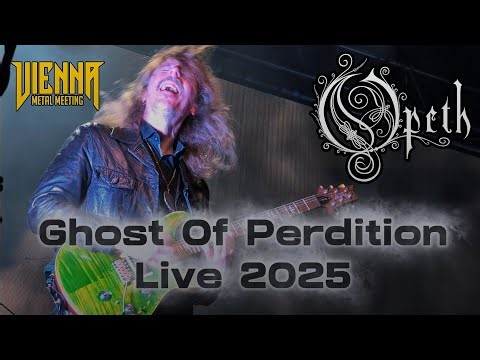Opeth - Ghost Of Perdition - Live Vienna Metal Meeting 2025 4K