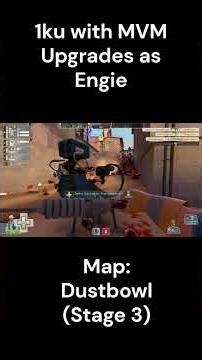 TF2 Engineer Fortress: 1ku with MVM Upgrades - Dustbowl (Attack/Defend) Stage 3 Clips