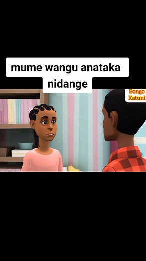 Mume Wangu Anataka Nidange - Bongo Katuni