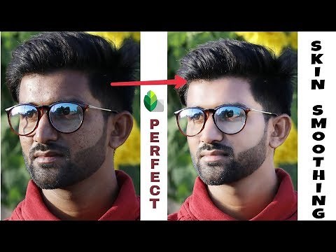 How to remove pimples and SMOOTH Skin in Snapseed tutorial