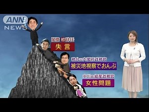 「東北でよかった」“失言”今村復興大臣が正式辞任(17/04/26)