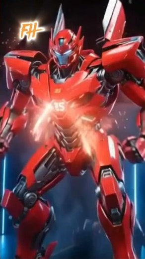 The bus transforms into a robot warrior #automobile #shorts #transformers