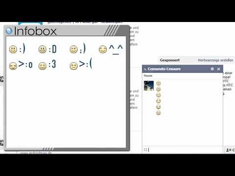 Alle Smileys im Facebook-Chat