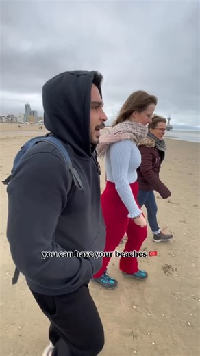 Kerem & Anne-Marie 🇹🇷🇳🇱 on Instagram: "💩💩💩 honest opinion about Dutch beaches 🇹🇷🇳🇱"