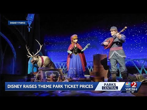 Disney raises theme park ticket prices