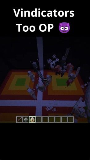 Golems vs Vindicators 😱 Who Wins?! 🔥| Tirth's Gaming #minecraft #minecraftshorts #gaming