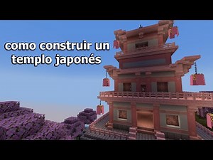 Como construir un templo japonés en Minecraft