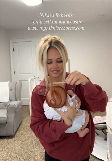 Rooting is not my favorite, but it is so worth it in the end 🥹🩷#rebornartist #newborn #rebornmommy #reborncollector #rebornbaby