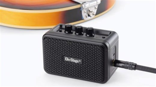 “It might be the smallest of the small, but it’s a Goliath in sound”: On-Stage Travel Guitar Amplifier review