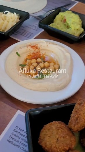 Visit Israel and experience the delicious Israeli salads. In some restaurants, you just order their main dish and that's it! Automatically they will serve you all kinds of unlimited and free refill salads. #Israel #visitisrael #travelisrael #jaffa #telaviv #restaurant | Rica Gabud