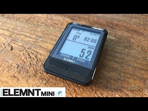 Wahoo Elemnt MINI Cycling Computer - Details / Unboxing / Install / First Ride