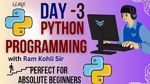 Day 3. Python for Beginners | Learn Python Basics  in 10 Minutes