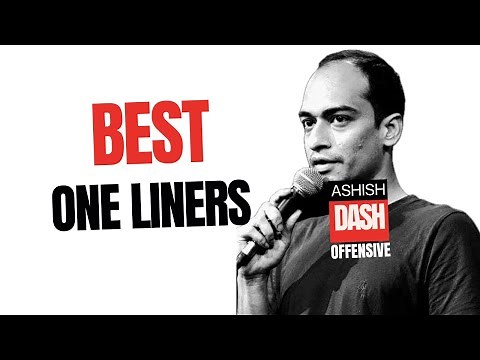 BEST One Liners | Stand-Up Comedy By Ashish Dash