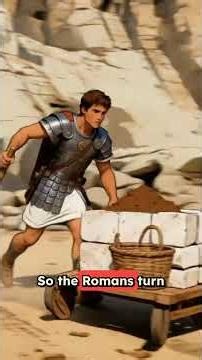 The Roman’s Assault Ramp to Capture Rebellious Jews #historyshorts #romanhistory #roman #Jews #siege