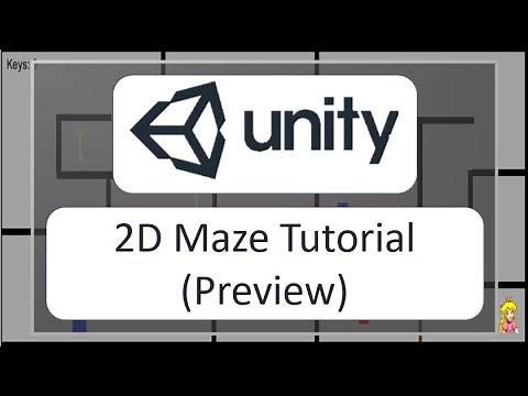 2D Maze Tutorial in Unity - Preview