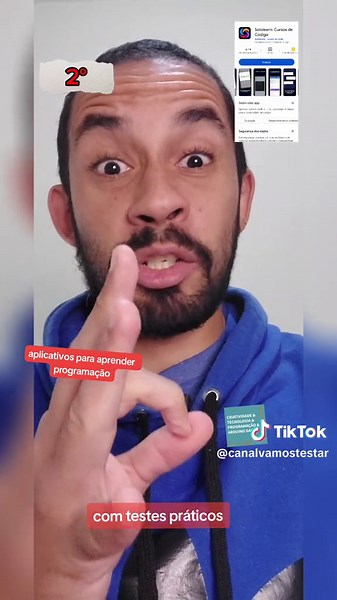 Desvendando a Programação: 3 Aplicativos Gratuitos que Você Precisa Conhecer em 2023! #vamostestar #ProgramaçãoGratuita #AprendaProgramação #AppsParaProgramar #DesenvolvimentoDeSoftware #Programação2023 #CodeLikeAPro #TechEducation #RecursosGratuitos #ReelsDeProgramação #AprendaOnline #CodeLearning #ProgramaçãoParaIniciantes #FiqueTech #AppDeProgramação #DesvendandoAProgramação