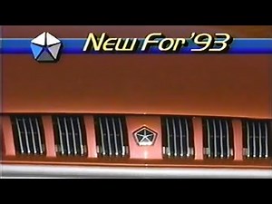 1993 Chrysler Model Line - Motorweek Retro