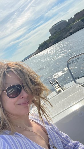 Cara Buono on Instagram: "Kicking off summer to somewhere new - Montenegro. What a beautiful country. Thank you for the warm and welcoming hospitality. @mamulaisland #travel #summer #montenegro #instagood #boat #boatlife #swimming #sun #fitness #joy #grateful"