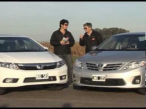Honda Civic EXS / Toyota Corolla SEG - Comparativo caja manual - Matías Antico, Martín Sacán